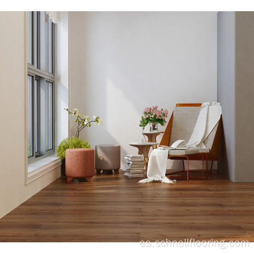 Tablón de vinilo de lujo de grano de madera oscura